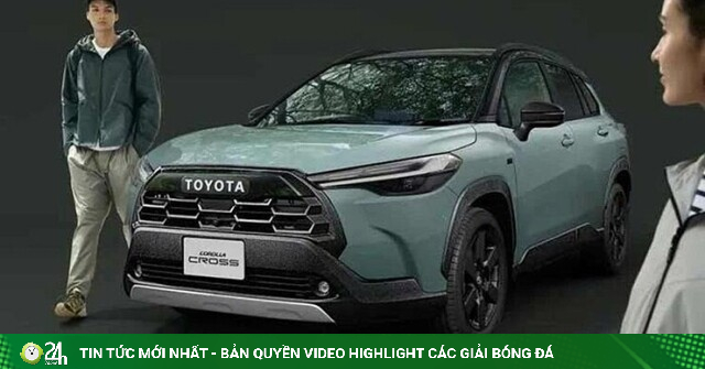 Toyota bất ngờ nâng cấp Corolla Cross với ngoại hình hầm hố như SUV địa hình