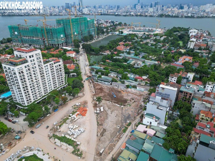 Gallery - Đường 90m giữa lòng Hồ Tây dần lộ diện hình hài