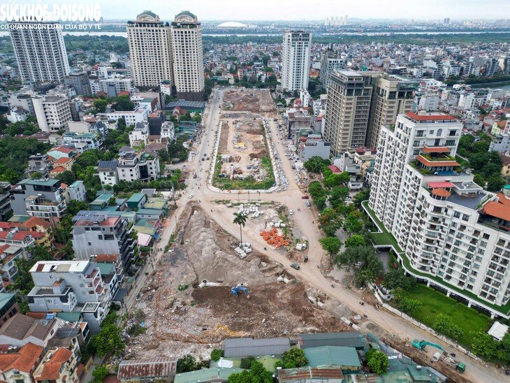 Gallery - Đường 90m giữa lòng Hồ Tây dần lộ diện hình hài - image 2