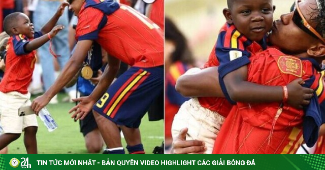 Em trai 3 tuổi của Lamine Yamal 'chiếm sóng' sau chung kết World Cup