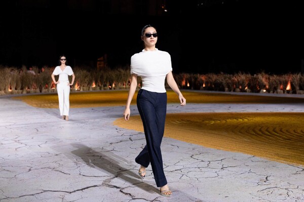 Màn catwalk viral của Lương Thùy Linh - 4