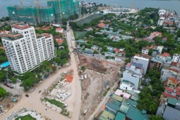 Lộ diện hình hài đường 90m giữa lòng Hồ Tây