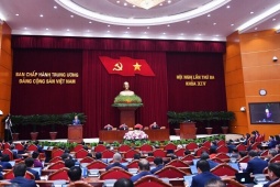 Toàn cảnh Khai mạc Hội nghị lần thứ ba Ban Chấp hành Trung ương Đảng khoá XIV