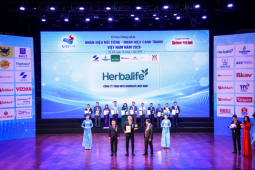 Herbalife Việt Nam được xếp hạng thuộc Top 10 Nhãn Hiệu Nổi Tiếng Việt Nam năm 2026