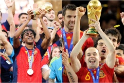 ĐT Tây Ban Nha 2 lần vô địch World Cup: Cầu thủ Barcelona thống trị, Real Madrid mất hút