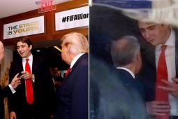 'Fan cuồng bóng đá' Barron Trump xuất hiện cùng bố mẹ ở chung kết World Cup