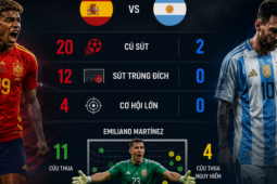 Chung kết World Cup 2026: Nhìn từ con số thống kê, Argentina may mắn không thua nhiều hơn