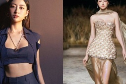 Màn catwalk viral của Lương Thùy Linh