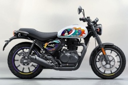 Royal Enfield Hunter 350 2026 ra mắt với màu sơn "độc nhất vô nhị"