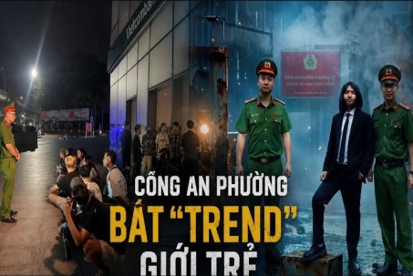 Công an phường bắt "trend" giới trẻ bằng ngôn ngữ điện ảnh để ngăn ngừa vi phạm pháp luật