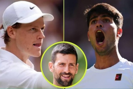 Alcaraz - Sinner áp lực bảo vệ điểm số khổng lồ, Djokovic sẵn sàng công phá top đầu
