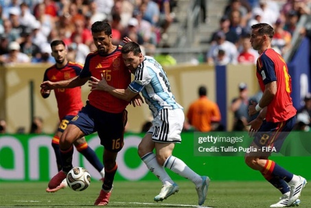 Video bóng đá Tây Ban Nha - Argentina: Vỡ òa phút 106, lên ngôi đỉnh cao (Chung kết World Cup)