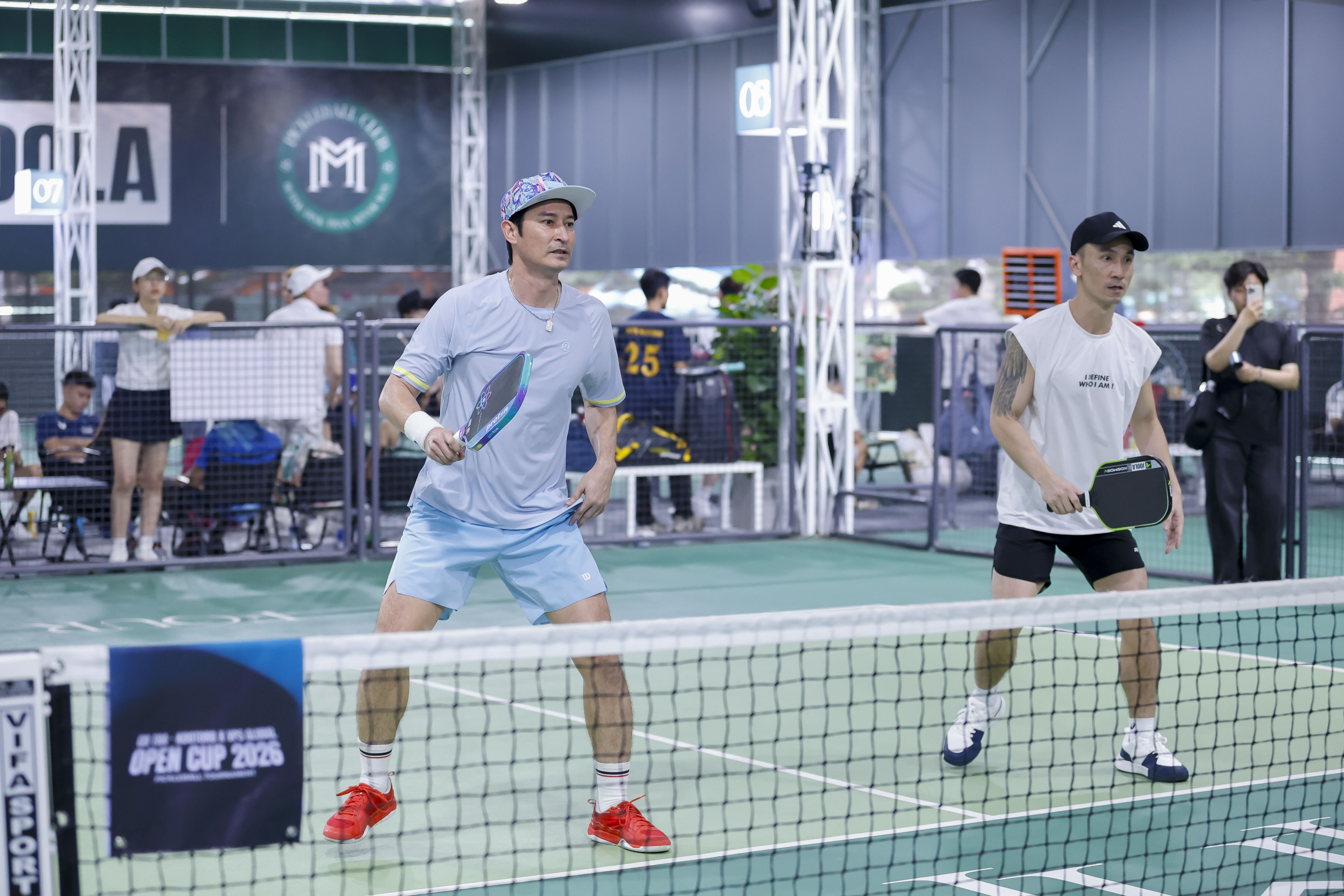 Người đẹp Trà Ngọc Hằng vén váy thi đấu, dàn hot girl khuấy đảo giải pickleball có Quang Dương - 9
