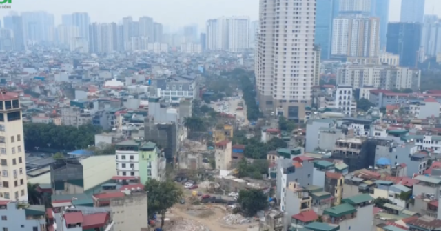 Chung cư tại các con phố Hoàng Đạo Thúy, Trung Kính (Hà Nội) tăng bật, khi tuyến đường Vành đai 2.5 gần về đích
