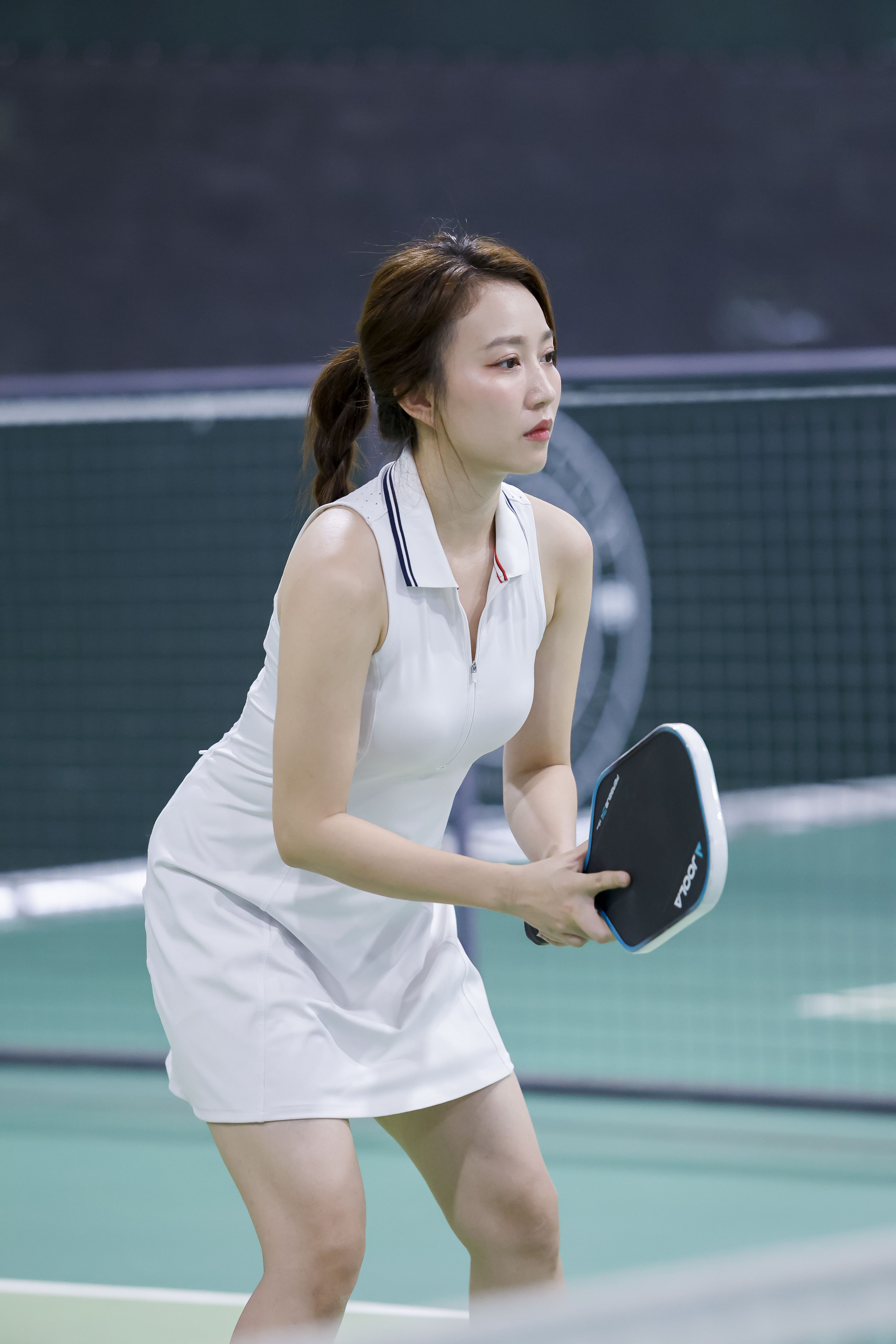 Người đẹp Trà Ngọc Hằng vén váy thi đấu, dàn hot girl khuấy đảo giải pickleball có Quang Dương - 8