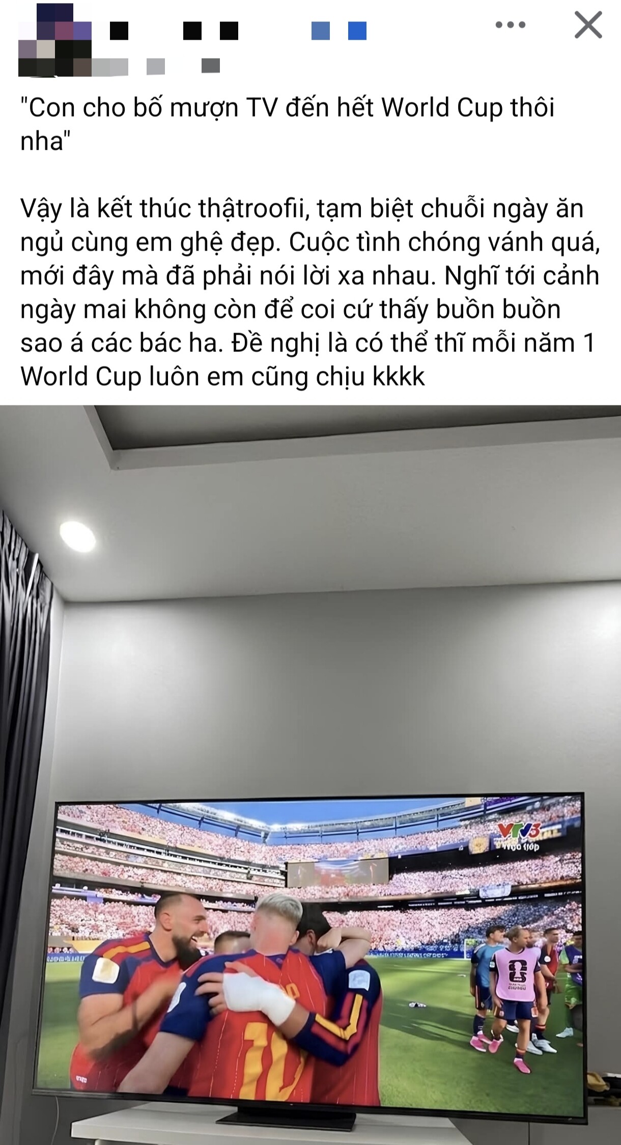 Một bài chia sẻ thu hút nhiều sự chú ý.
