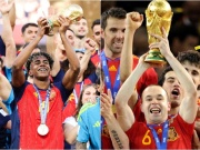ĐT Tây Ban Nha 2 lần vô địch World Cup: Cầu thủ Barcelona thống trị, Real Madrid mất hút
