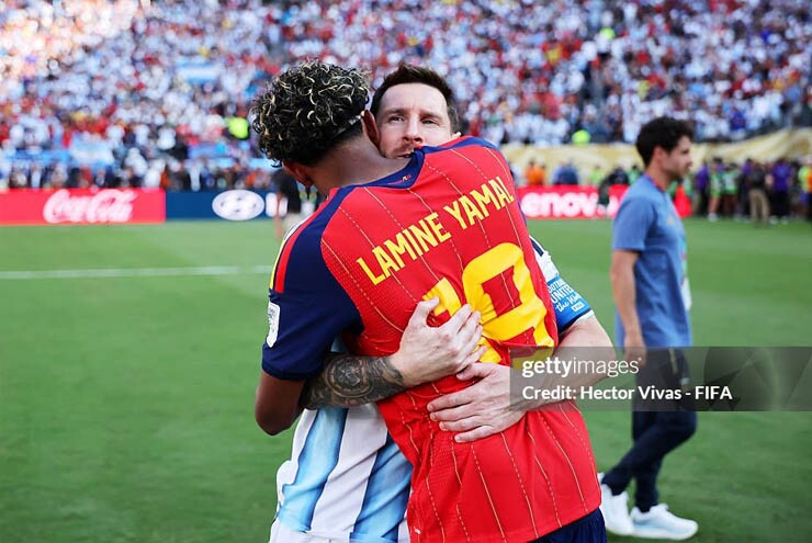 Yamal và Messi có cuộc hội ngộ định mệnh