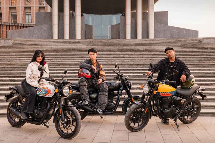 Royal Enfield Hunter 350 2026 ra mắt với màu sơn "độc nhất vô nhị" - 1