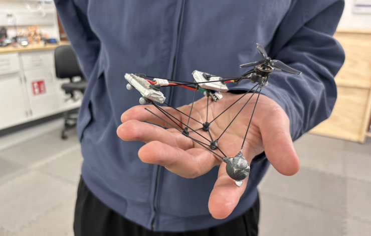 Thiết kế drone Phantom Twist. Ảnh: Đại học Northwestern