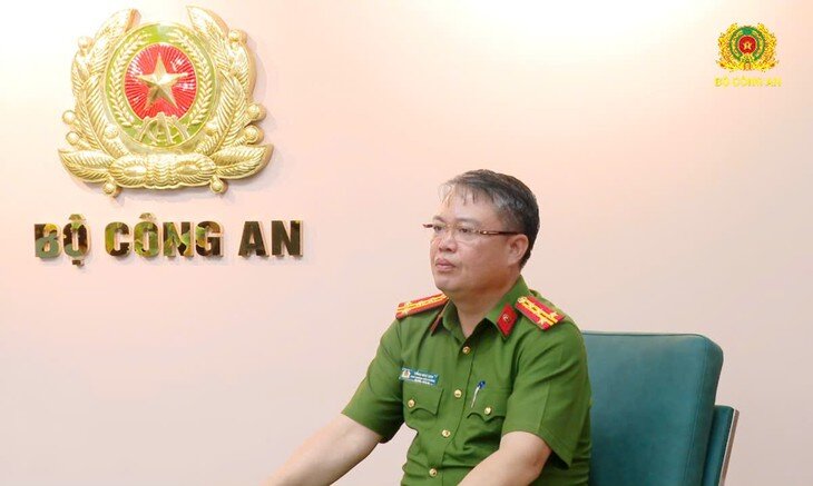 Đại tá Tống Như Sơn, Phó Chánh Văn phòng Cơ quan Cảnh sát điều tra Bộ Công an (Ảnh: Bộ Công an).