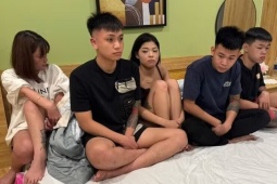 Nhóm “nam thanh nữ tú” bay lắc trong căn hộ chung cư cùng lượng lớn ma túy