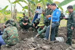 Tìm thấy hài cốt nữ du kích hy sinh sau 57 năm trước