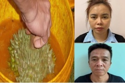 Hai đối tượng buôn lậu hơn 7.000 sản phẩm thuốc nhúng quả sầu riêng