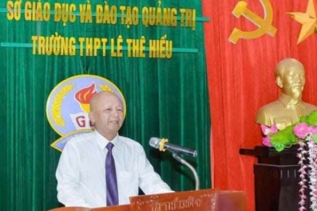 Cựu hiệu trưởng muốn tặng lương hưu cho người tố cáo gian lận thi tốt nghiệp ở Quảng Trị