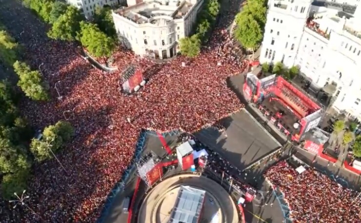 Tây Ban Nha rước cúp vô địch World Cup: Rodri tri ân người hùng Torres, cái kết hoành tráng - 9