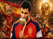 Rodri vô địch World Cup: Thêm một Quả bóng vàng sẽ thành tiền vệ vĩ đại nhất?