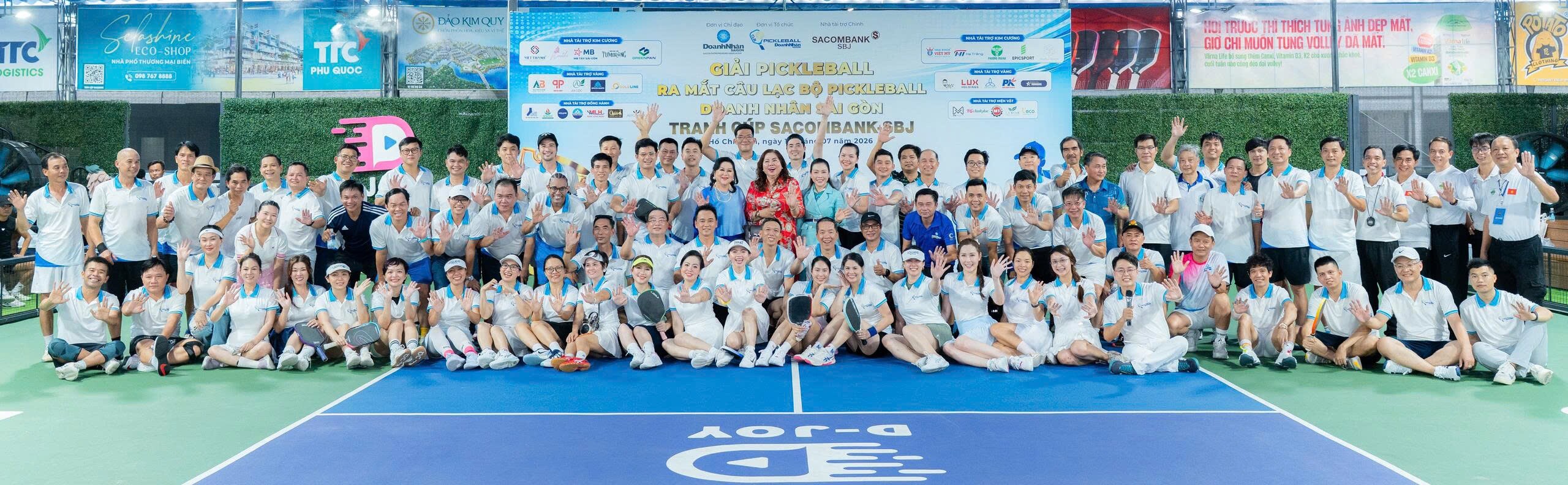 Lễ ra mắt Câu lạc bộ Pickleball Doanh nhân Sài Gòn