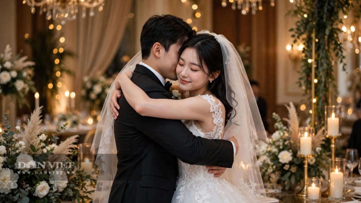 Đám cưới của chúng tôi diễn ra linh đình như tôi hằng mơ ước.