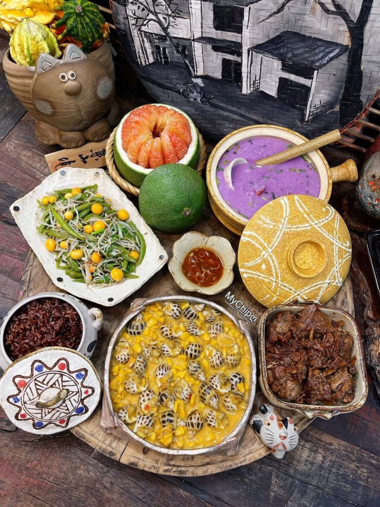 Mâm cơm được khen như nhà hàng của mẹ đảm Hải Phòng - 1