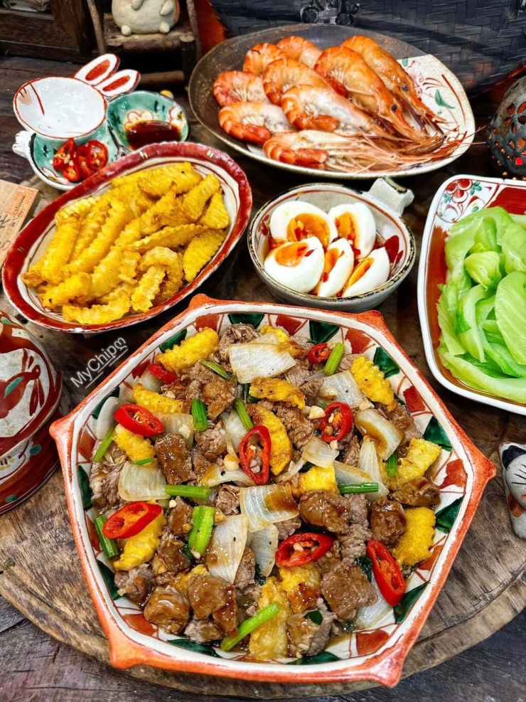 Mâm cơm được khen như nhà hàng của mẹ đảm Hải Phòng - 7
