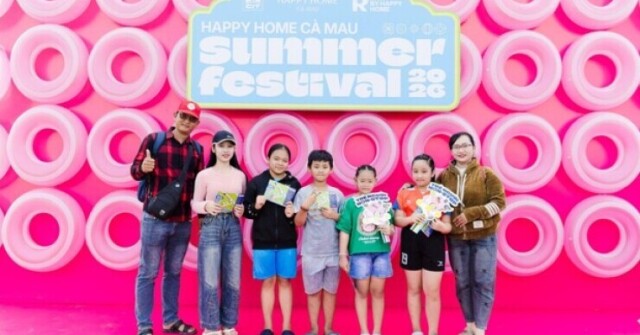 Người dân Cà Mau hào hứng trải nghiệm chuỗi sự kiện Happy Home Cà Mau Summer Festival 2026