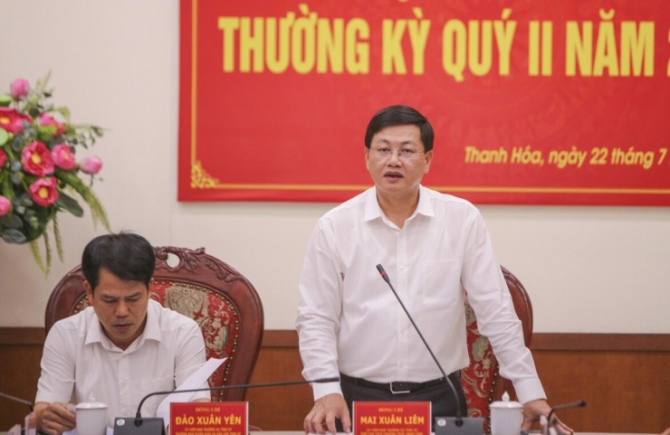 Ông Mai Xuân Liêm, Phó Chủ tịch Thường trực UBND tỉnh, tạm thời phụ trách, điều hành hoạt động của UBND tỉnh và Đảng ủy UBND tỉnh