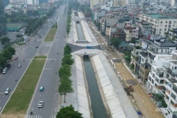Ngỡ ngàng diện mạo mới đường kết nối Tây Hồ Tây