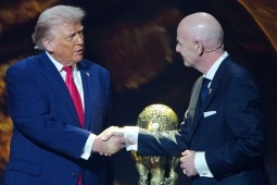 Ông Trump ủng hộ Chủ tịch FIFA làm Tổng thư ký Liên Hợp Quốc