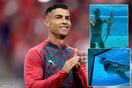 Ronaldo bơi cùng bạn gái nóng bỏng, 677 triệu fan "dậy sóng" sau World Cup