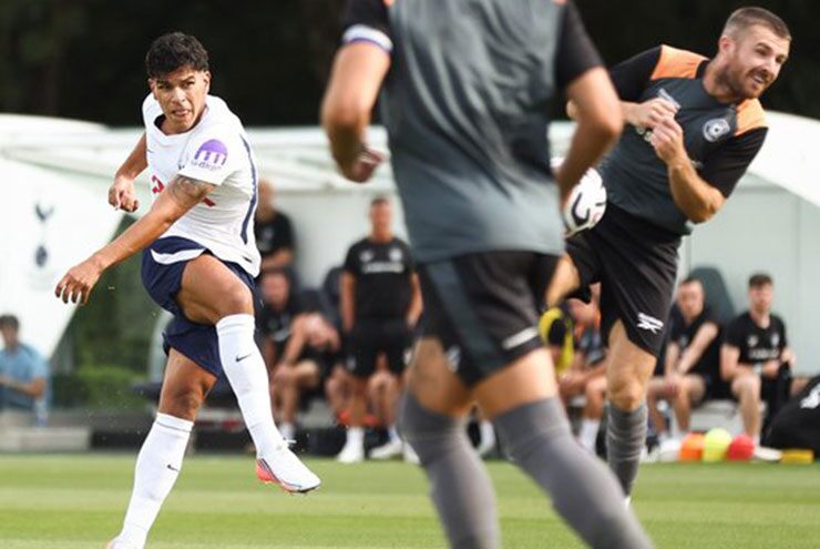 Video bóng đá Tottenham - MK Dons: SAO 85 triệu bảng Fernandes ghi bàn trái phá ở trận ra mắt