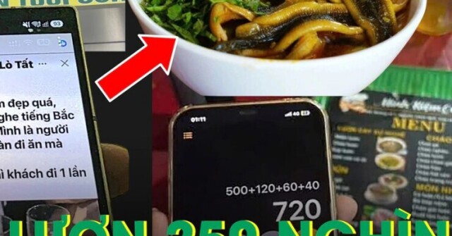 Bát cháo lươn 250.000 đồng ở Cửa Lò bị tố ‘chém đẹp’, chủ quán nói gì?