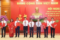 4 Ủy viên Trung ương Đảng được Bộ Chính trị điều động, phân công giữ chức vụ mới