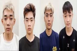 "Bốc" đầu xe trên đường Lê Giản, 4 thanh niên bị khởi tố