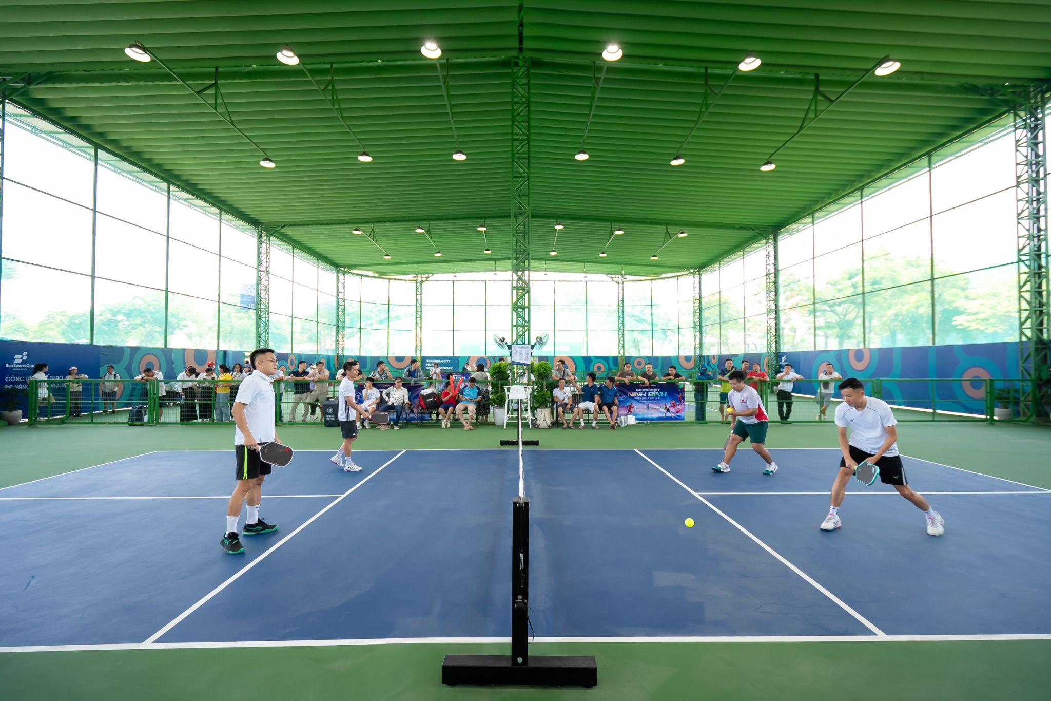 Công viên thể thao đa năng Sun Sports City Ninh Binh của Tập đoàn Sun Group sẽ liên tiếp đăng cai 4 giải đấu bóng đá và pickleball trong tháng 7-8/2026.