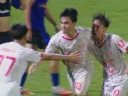 Video bóng đá U21 Thể Công Viettel - U21 HAGL: Công Phương tỏa sáng, lấy vé chung kết (U21 Quốc gia)
