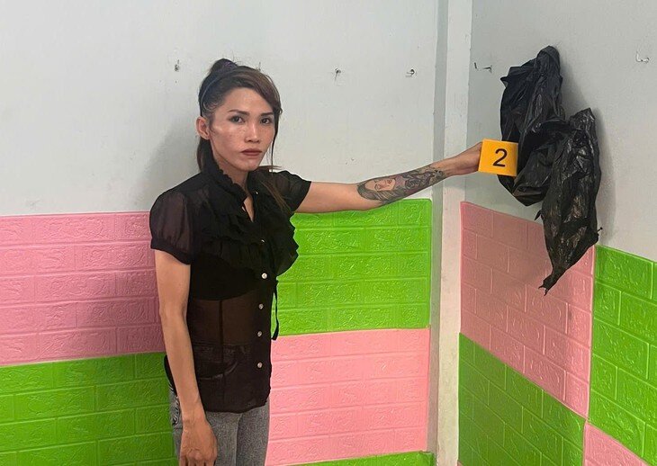 Nguyễn Thị Ngọc Trinh. Ảnh: Công an tỉnh Vĩnh Long.