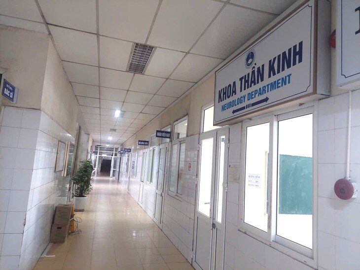 Khoa Thần kinh, Bệnh viện Đa khoa Hải Dương - nơi làm việc của nữ điều dưỡng trưởng, Ảnh: Đ.Tùy..