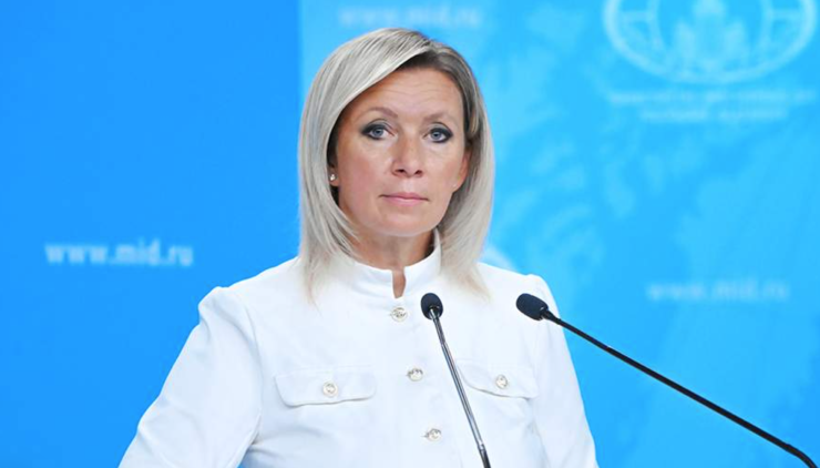 Người phát ngôn Bộ Ngoại giao Nga Zakharova. Ảnh: RN.