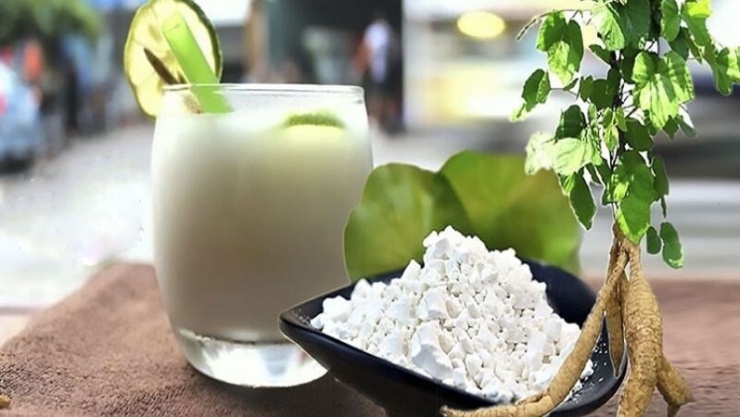Bột sắn dây là thức uống giải nhiệt được nhiều người ưa chuộng